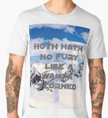 HOTH HATH NO FURY LIKE A WAMPA SCORNED Men's Premium T-Shirt