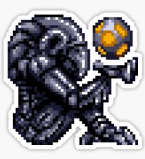 Super Metroid Grey Chozo Sticker