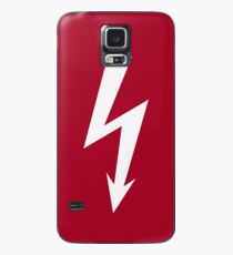 Flash / Blitz / Éclair / Rayo / Fulmine (White) Case/Skin for Samsung Galaxy