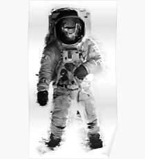 Space monkey Poster