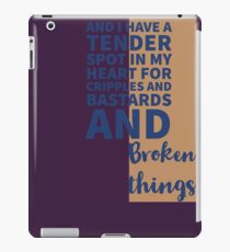 Words of Tyrion Lannister iPad Case/Skin