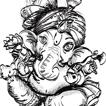 Lord Ganesha Best Drawing - Drawing Skill