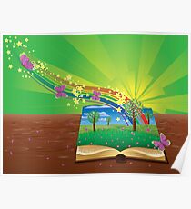 Magic book Poster