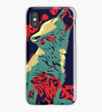 Baby Wolves Vector iPhone Case