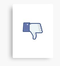 dislike Canvas Print