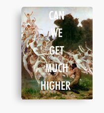 CAN WE GET MUCH HIGHER / KANYE WEST Canvas Print