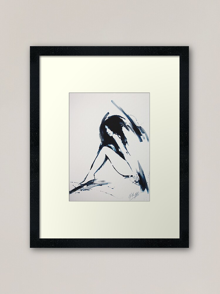 Alternate view of A Brief Touch Framed Art Print