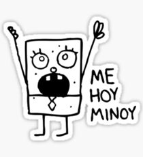 Me Hoy Minoy Spongebob Meme Sticker