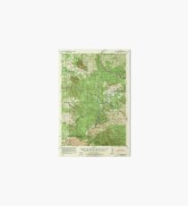 USGS Topo Map Oregon Saddle Mountain 282856 1939 62500 Art Board