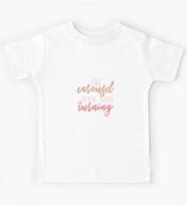 The Carousel Never Stops Turning Kids Tee