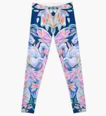 Crystal snake rainbow unicorn Leggings