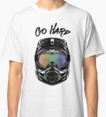 Motocross dirt motorbike helmet Classic T-Shirt