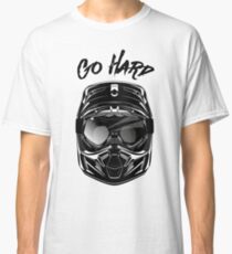 Motocross dirt motorbike helmet Classic T-Shirt