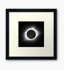 North America Total Solar Eclipse 2017 Framed Print
