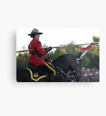 Canadian Mountie Metal Print