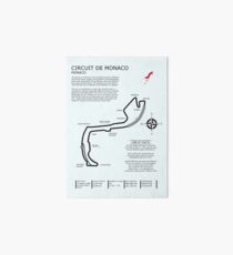 Circuit De Monaco Art Board
