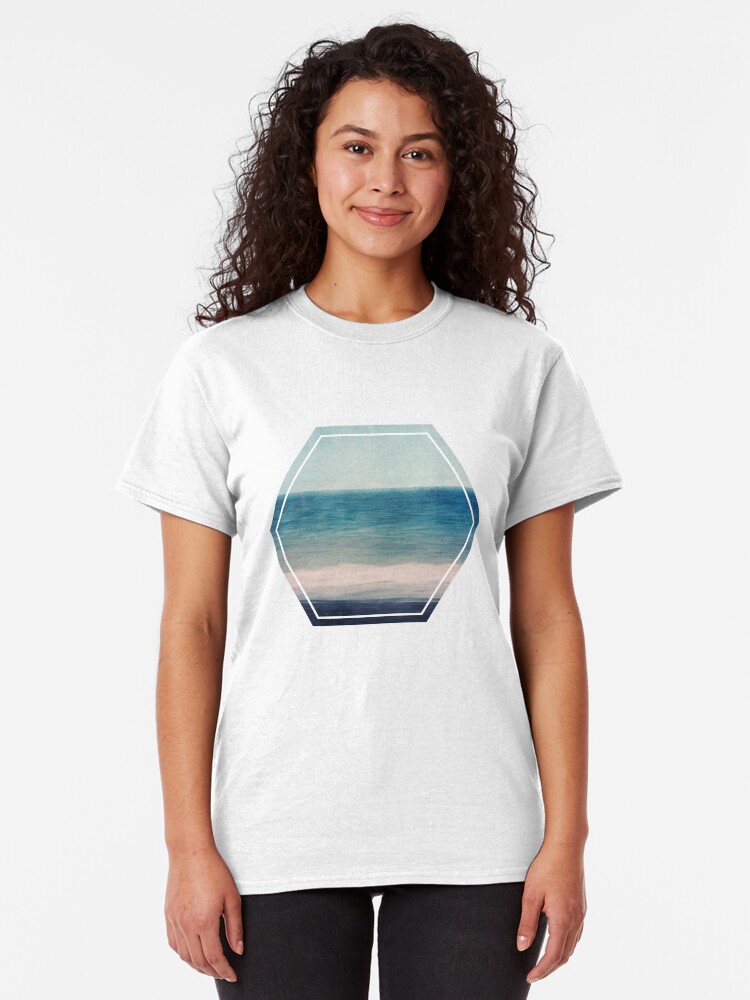 Alternate view of Absctract Seascape No 1 Classic T-Shirt