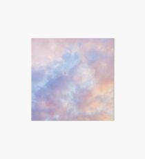 Rosa Himmel Galeriedruck