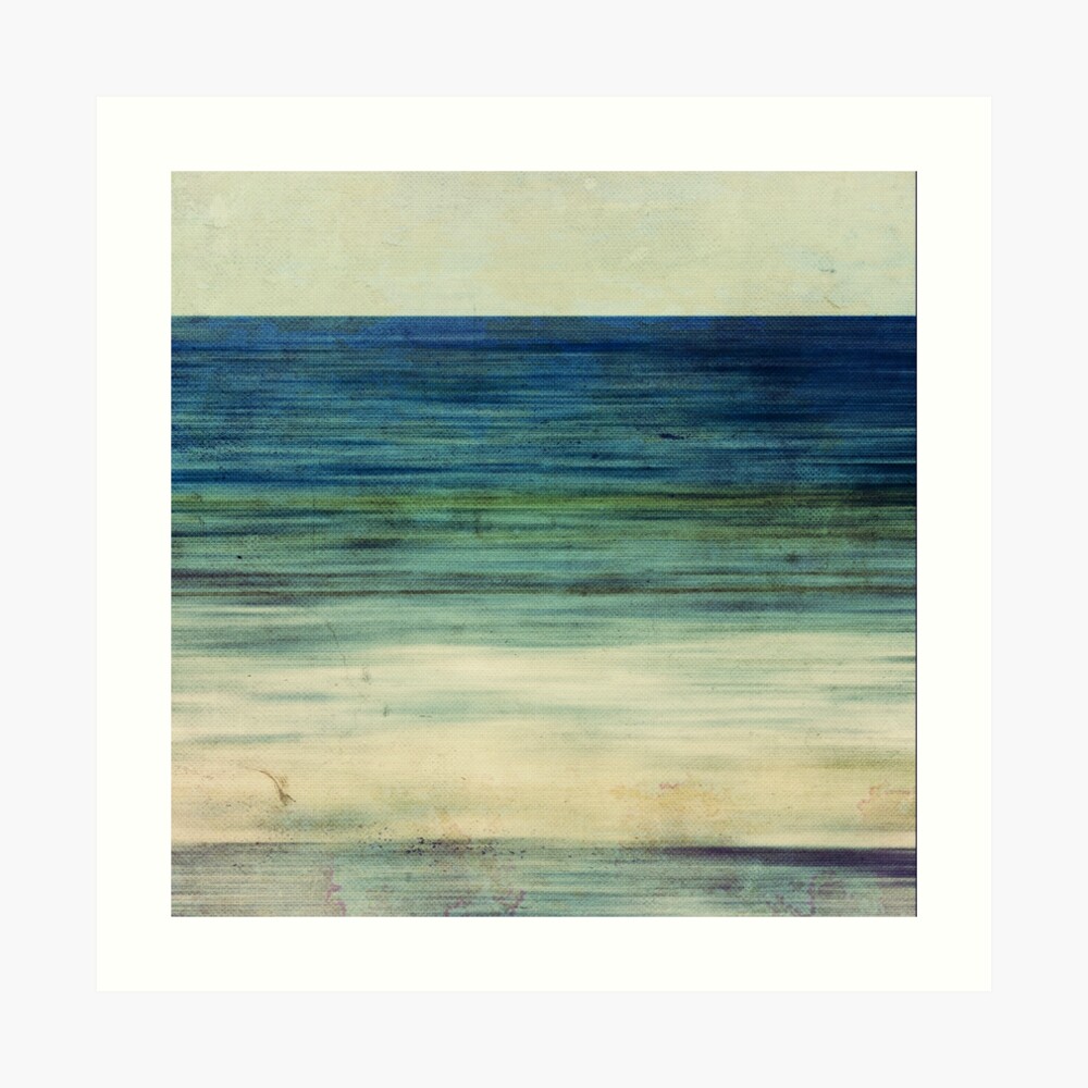 Abstract Seascape No 2 Art Print
