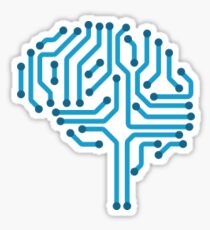 Artificial Intelligence Logo Sticker
