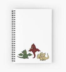 Game of Thrones Dragons Spiral Notebook