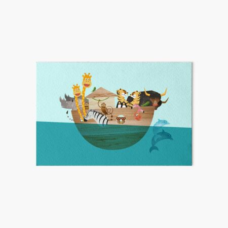 Arche Noah – Alle Tiere an Bord Galeriedruck