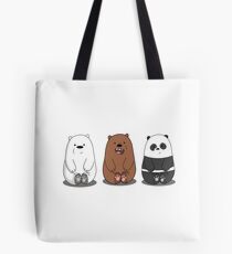  We  Bare  Bears  Tote Bags  Redbubble