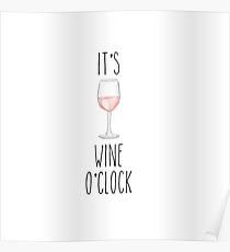 Ich habe Wein 2 Poster