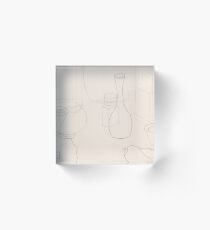 Stripped Down to the Basics Acrylic Block