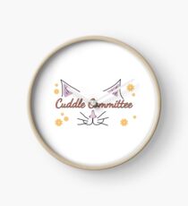 Cuddle Committee Clock