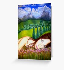 Amy's Travels - Pastels Greeting Card