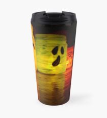 Halloween Lichter. Thermosbecher