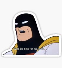 space ghost Sticker