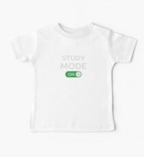Study Mode Funny School Humor Baby Tee