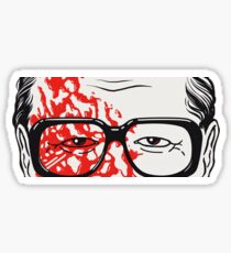George Romero View Sticker