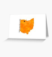 Bowling Green State University Greeting Card