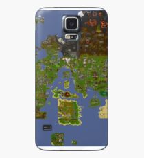 Old World Map Case/Skin for Samsung Galaxy