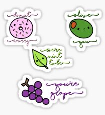 Food Puns Sticker