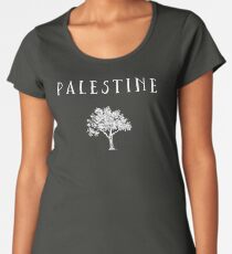 Palestine Olive Tree Women's Premium T-Shirt