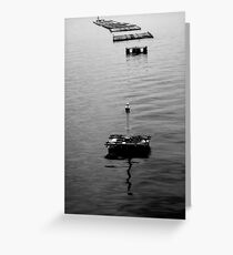 Mooring Greeting Card