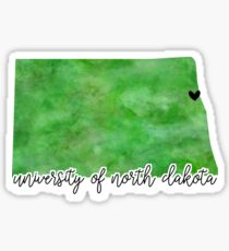 University of North Dakota Sticker