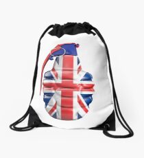British grenade Drawstring Bag