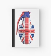 British grenade Hardcover Journal