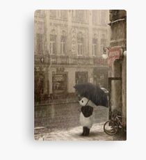 It's raining outside Canvas Print