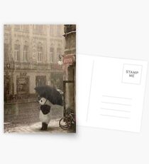 It's raining outside Postcards