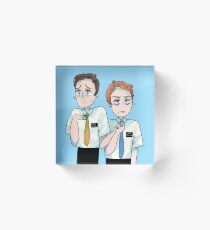 those nervous boys Acrylic Block