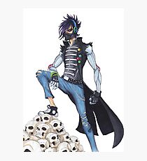 Emo Cyborg-Ninja Photographic Print