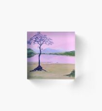 The Lone Tree Acrylic Block