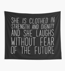 Christian Quote Wall Tapestry
