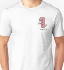'Tea-Rex' Illustration Unisex T-Shirt